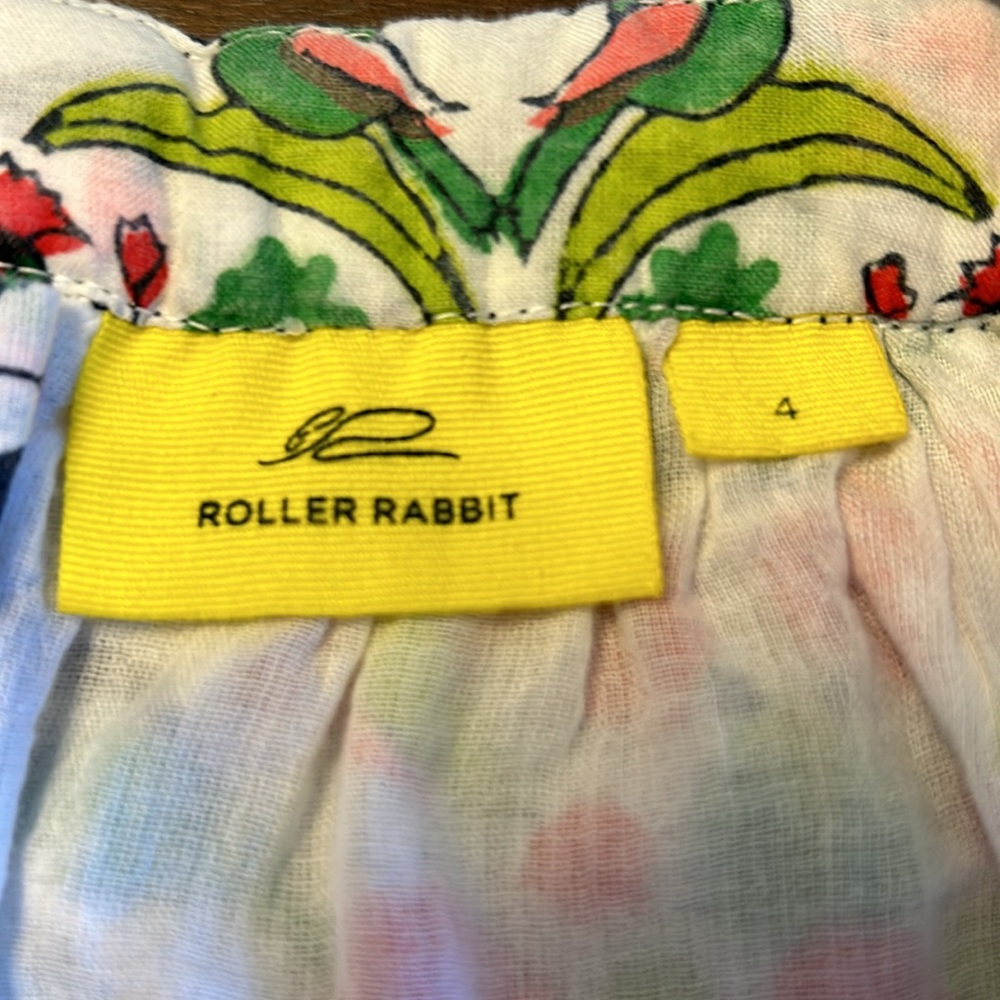 Roller Rabbit Multicolored Ruffle Sleeve Dress - Picture 5 of 7